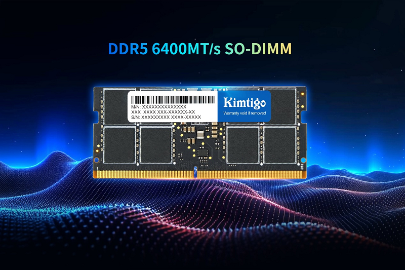金泰克超频DDR5 SODIMM 内存强势登场，可稳定超频至6400MT/s
