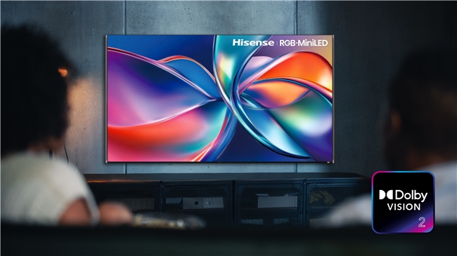 海信成为杜比视界第二代全球首发品牌，RGB-Mini LED全系支持