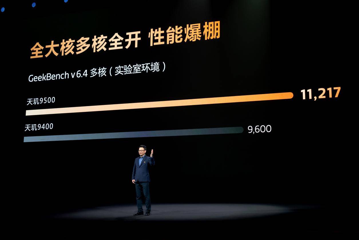 多核王者回归：11217 成绩，天玑9500强过 A19 Pro